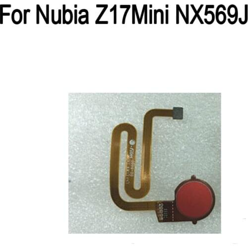Fingerprint Finger sensor keypad home return button Flex Cab For ZTE Nubia Z17Mini NX569J Fingerprint identification cable