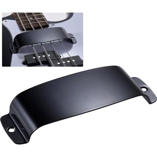 Steel Pickup Cover Protector for 4-string Jazz Bass Electric Bass Guitar Part Replacement 4 Colors Available
