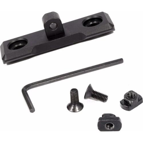 Tactical M-Lok Bipod Mount Adapter AR15 Bipod Adaptor Fits mlok Rail for Harris Bipod Sling Stud Aluminum Hunting Accessories