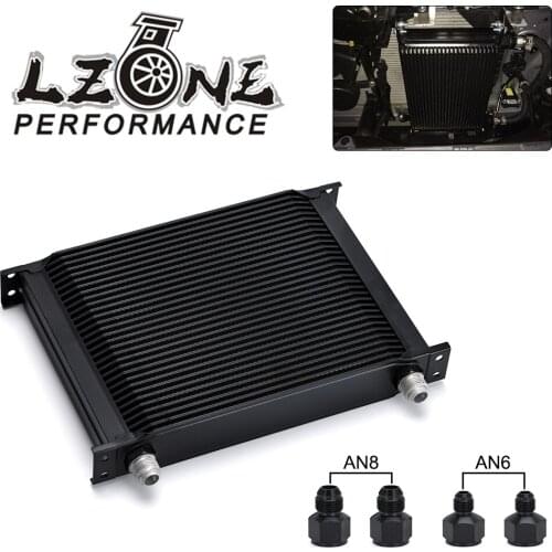 LZONE - 30 ROW AN-10AN UNIVERSAL ENGINE TRANSMISSION OIL COOLER JR7030
