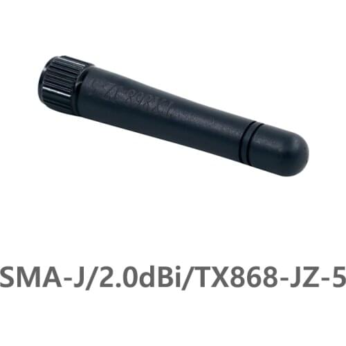 TX868-JZ-5 868MHz 2.0dBi gain 50 Ohm SMA-J interface impedance less than 1.5 SWR high-quality omnidirectional antenna