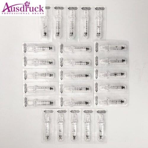 10pcs 0.3-0.5ML Beauty Atomization Infiltration Injection Equipment Continuous Firing Tool Ampoule syringe for Hyaluronic Pen