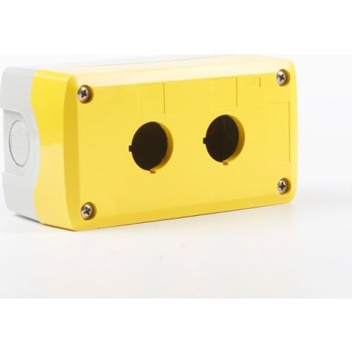 Buuton box for tow hole IP65 GOB-2A-YW Suitable for harsh environment