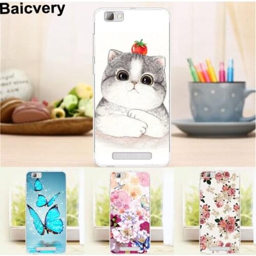For ZTE Blade A610C BA610 Soft Silicon Back Painting Case For ZTE Blade A610 C A 610 5.0 inch Fashion Floral Pattern Top Quality