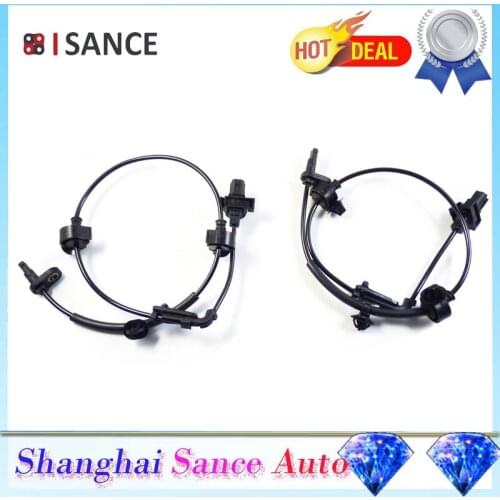 ISANCE Front L & R ABS Wheel Speed Sensor 57450SWA003 57455SWA003 57450SWA013 For Honda CR-V CRV 2.4L 2007 2008 2009 2010 2011