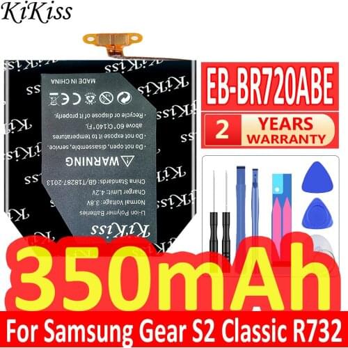For Samsung Gear S2 classic SM-R720 R720 R732 Smart Watch 350mAh Replacement Battery EB-BR720ABE
