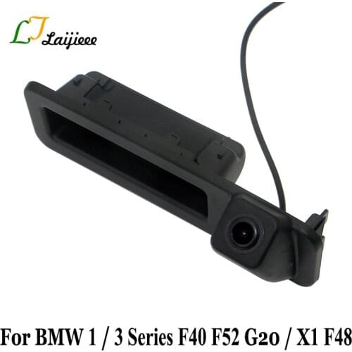 For BMW 1 Series F40 F52 / 3 Series G20 / X1 F48 2018 After Reverse Camera / Car Trunk Handle Rear View Backup Parking Camera