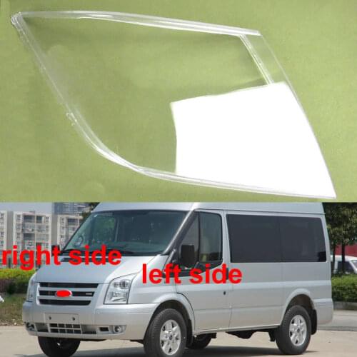 Headlight Cover Headlamp Shell Glass Lens Lampshade Transparent Shade Mask For Ford Transit V348 2009 2010 2011 2012