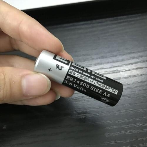 12PCS/lot EEMB ER14505 AA 3.6V 2400mAh Lithium Battery Brand New,Patrolling rod lithium battery PLC instrument battery