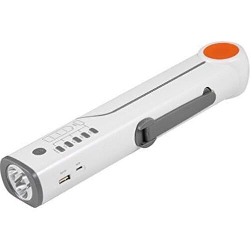 Multifunctional charging torch Hand Crank Solar Powered Flashlight Radio Portable Dynamo Tent Light