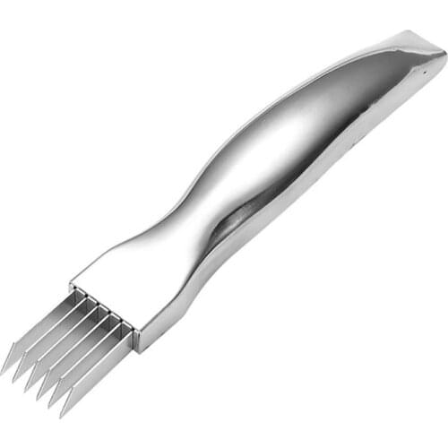 2021 New Onion Cutter Creative Stainless Steel Kitchen Shredder Food Kitchen Speedy Chopper Kitchen Accessories