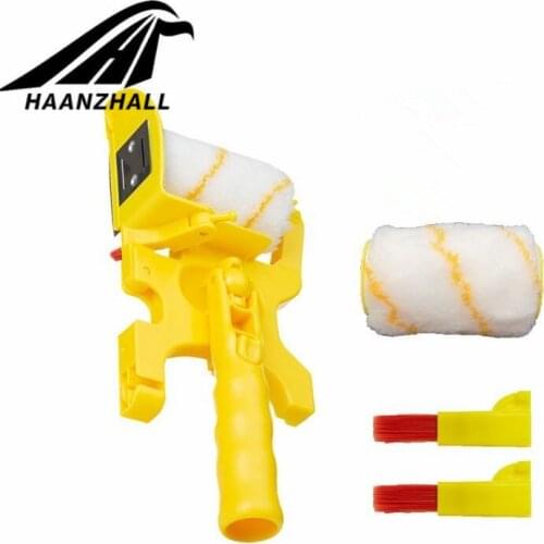 Clean Cut Proffesional Paint Roller 2-Pack Replacement Paint Edger with Brush Tool Multifunctional for Home Room Wall Ceilings