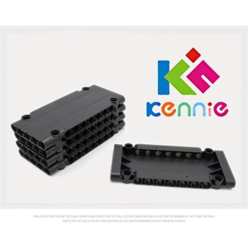 20pcs/lot Kennie DIY MOC Building Blocks Compatible with Hi-Tech Accessories Technic Panel Plate 5x11x1 NO.64782