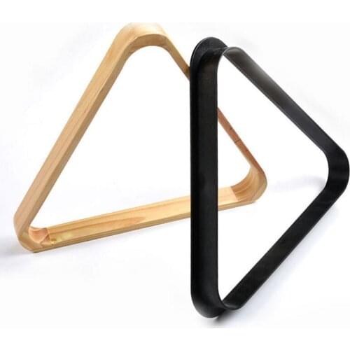 O'MIN Triangle Box Pendulum Snooker Table Accessories All Solid Wood New Triangle Rack Professional Durable Made In China 2019