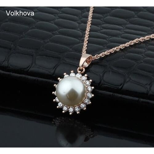 Женские ожерелья из жемчуга Volkhova China At AliExpress