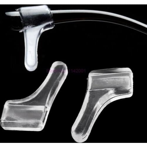 20bag Transparent Ear Hooks Glasses Leg Non Slip PVC Holder Temple Tip