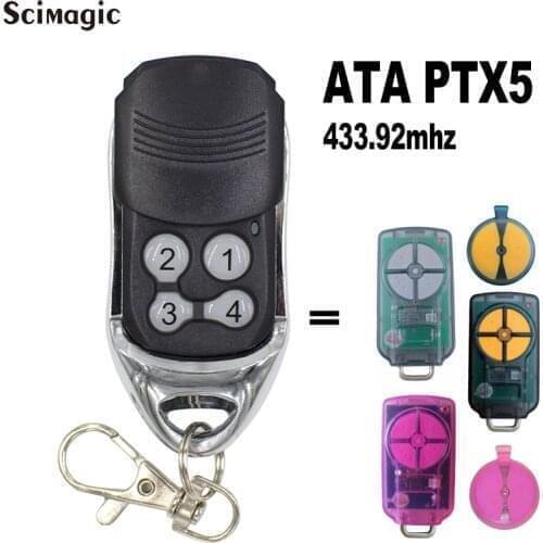 433.92 MHz rolling code ATA SecuraCode remote control replace for PTX5 PTX-5 handheld transmitter