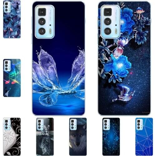 For Motorola Edge S Pro 2021 6.7 inch Phone Cases Soft TPU Mobile Cover Cute Fashion Cartoon Painted Shell Bag