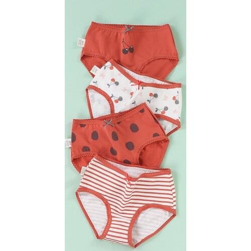 Kids Panties With Print For Girls Childrens Underwear Baby Underpants Child Young Girl Briefs Girls Kid Toddler Cute Knickers