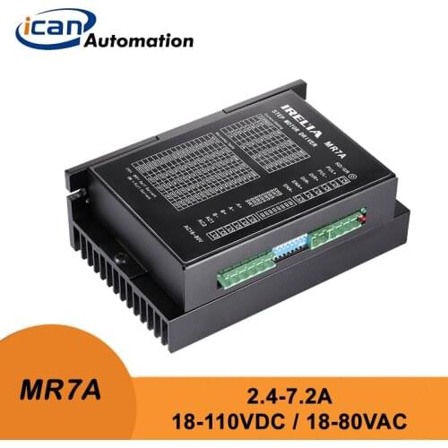 ICAN 2.4-7.2A 18-80VAC 18-110VDC Nema34 Stepper Motor Controller