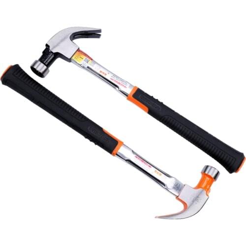 Claw Horns Hammer High Carbon Steel Woodworking Right Angle Hammers Household Decoration Multi-function Hand Tools Nails Hammer