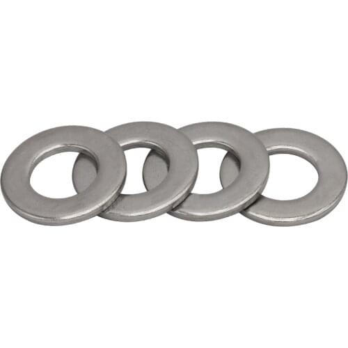 M4 M4*7*0.5 M4x7x0.5 M4*8*0.5 M4x8x0.5 (ID*OD*Thickness) 2# 304 Stainless Steel 304SS DIN125 Gasket Collar Plain Flat Washer