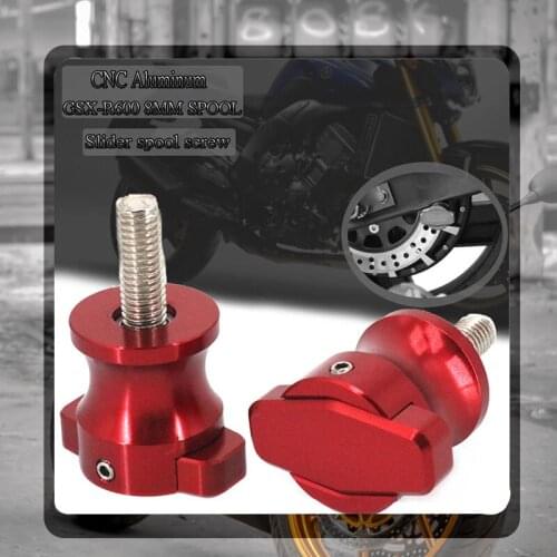 Motorcycle CNC Frame Stands 8MM Screws sliders Swingarm Spools Slider For SUZUKI GSX-R600 GSX-R750 GSX-R1000 GSXR 600 750 1000