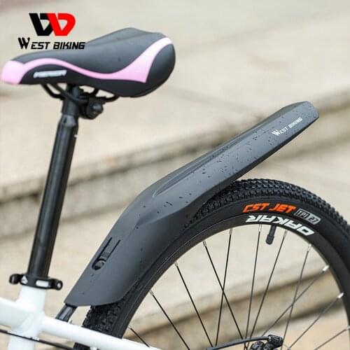 WEST BIKING 2 Pcs Bicycle Fenders Set 22-24 Inch MTB Front/Rear Mudguard Tire General Cycling Mud Guard Wings Bike Accessories