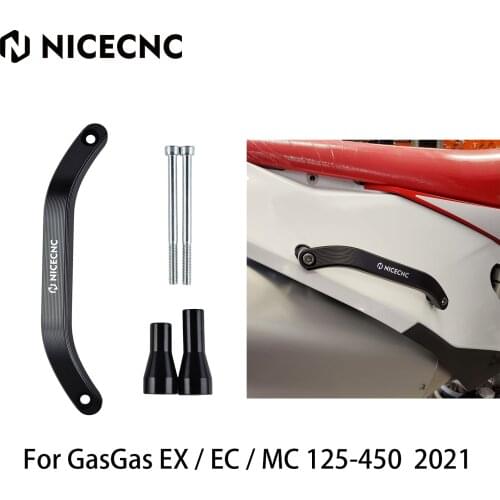 NICECNC Rear Lift Grab Handle With Bolt Kits For Gas Gas 2-STROKE EX 300 EC 250 MC125 4-STROKE EX EC 250F 350F EX 450F 2021