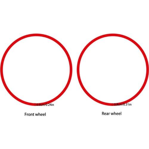 New Scooter Wheel Hubs Protective Reflective Sticker For Xiaomi M365 Pro Electric Scooter For Mijia M365 Scooter Part