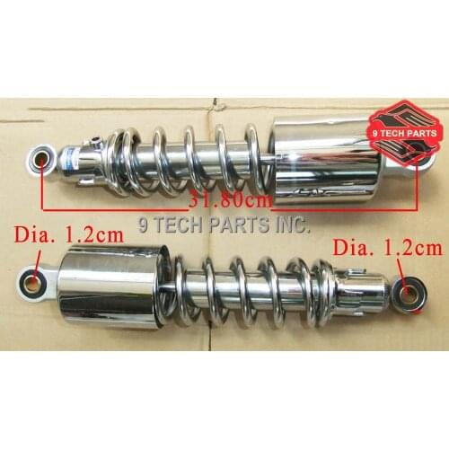 NEW OEM QUALITY CHROME REAR SHOCK ABSORBERS OEM NO. 62100-38310 for GN250