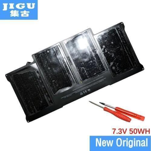 JIGU Original 7.3v/50wh A1405 Laptop Battery for Apple MacBook Air 13" A1466 A1377 A1369 Early 2014 2015 Late 2010 Mid 2011 2013