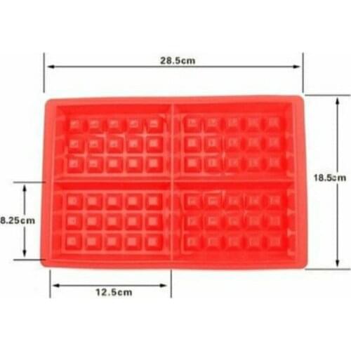A great silicone mold for enjoying waffles at home