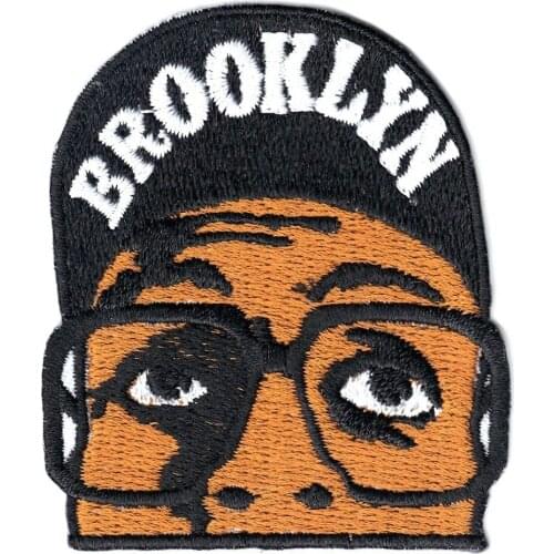 Custom Embroidered Patch Personalized logo design Name Tag Biker Vest Club Punk Rock band Badge 3D embroidery customize logo