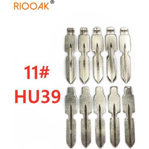 RIOOAK New Replacement Flip Key #11 KD Key Blade For Mercedes Benz W168 W124 W202 W210 W211 W203 Auto Flip Car Remote Key Blank