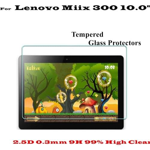 10.0 inch High Clear Anti scratch-resistant Miix 300 Glass Screen protectors For Lenovo Miix 300 tempered glass screen Protector