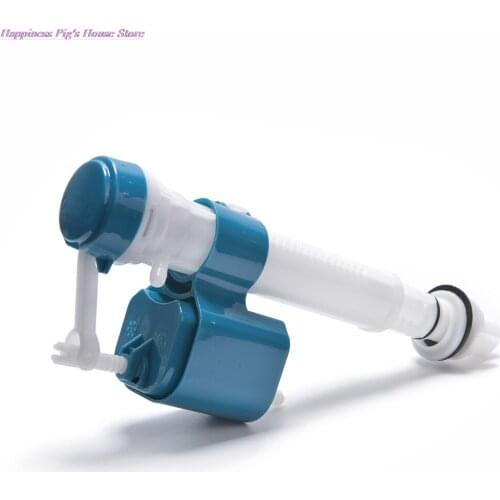 1PC Useful Blue+White Toilet Push Button Fill Valve Dual Flush Cistern Syphon Bathroom Accessories High Quality