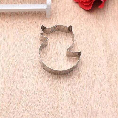 1pcs Duck DIY Kitchen Baking Fondant Cake Decorating Tools Pastry Aluminium Alloy Cookie Cutter Animal Cake Decoration Tool
