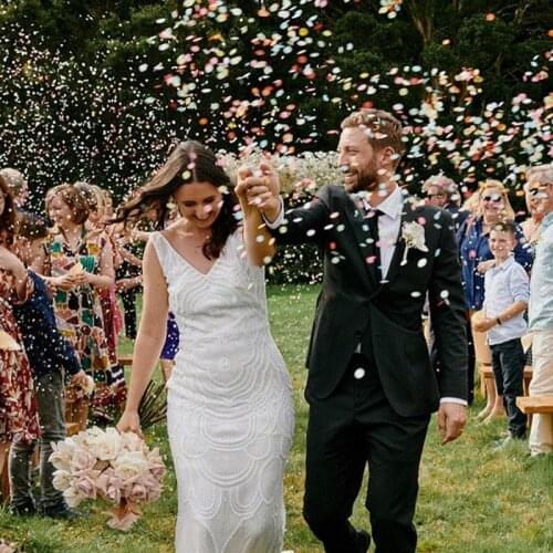 12pc/Set Push Poppers Mixed Rose Gold Confetti Wedding Bridal Anniversary Push Pop Confetti Baby Shower DIY Birthday Decorations