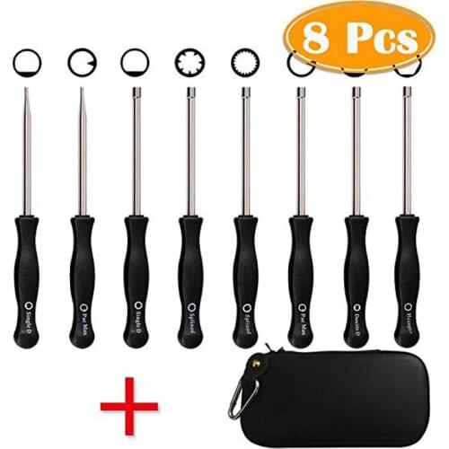 8 Pcs Carburetor Adjusting Tool Kit with Carrying Case for Common 2 Cycle Carburator EngineD