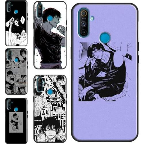 Toji Fushiguro Jujutsu Kaisen Anime Cover For OnePlus 9R 8T Nord 7 8 9 Pro Case For Realme 8 Pro 6 7 Q3 C3 C11 C21 C15 GT Neo