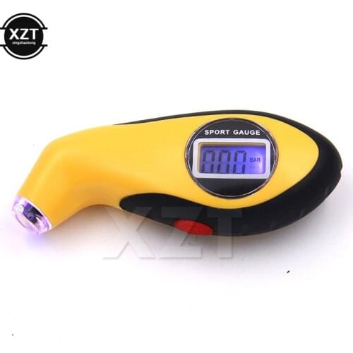 Digital LCD Car Tire Tyre Air Pressure Gauge Meter Manometer Barometers Tester Tool For Auto Car Motorcycle