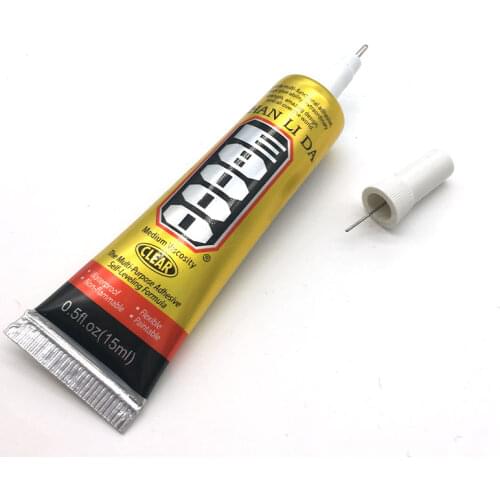 15ml E-8000 multi-purpose glue E8000 nails rhinestones crystal craft jewelry glue touch screen mobile phone repair plasti