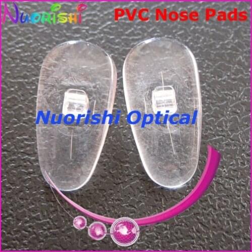 PV11 plastic pvc eyewear nose pads 13mm Screw-in type glasses eyeglass accessories free shipping