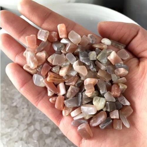 Natural mixed colour quartz polished crystal gravel specimen crystal love natural stones and minerals fish tank stone 7~9mm