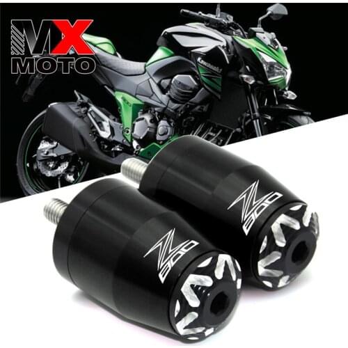 Suitable for Kawasaki Z800 handlebar decorative plug CNC aluminum alloy handlebar balance terminal shockproof2013 2014 2015 2016