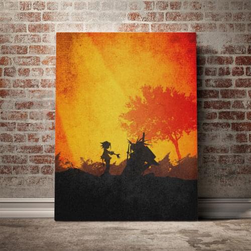 Shaman King Yoh Asakura Poster Canvas Wall Art Decoration prints for living Kid Children room Home bedroom decor painting