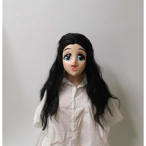Holiday Party Decoration Mask Cute Big Eyes Doll Beauty Mask Bar Party Cos Anime Goddess Boutique halloween event decor