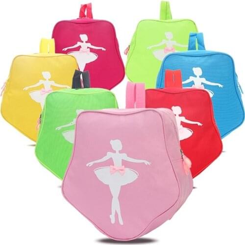 10 Colors Star Style Ballet Bag Dance Backpack Ballerina Shoulder Bag Pink/Green Dance Bags For Ballet Girls Ballet Dance Bag