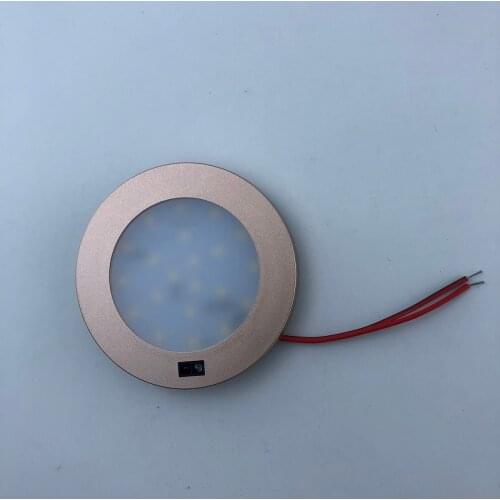 DC 12Volt LED Under Cabinet Down Light RV Interior Ceiling Lamps With Motion Sensor Switch Boat Caravan Auto Camping Accessories